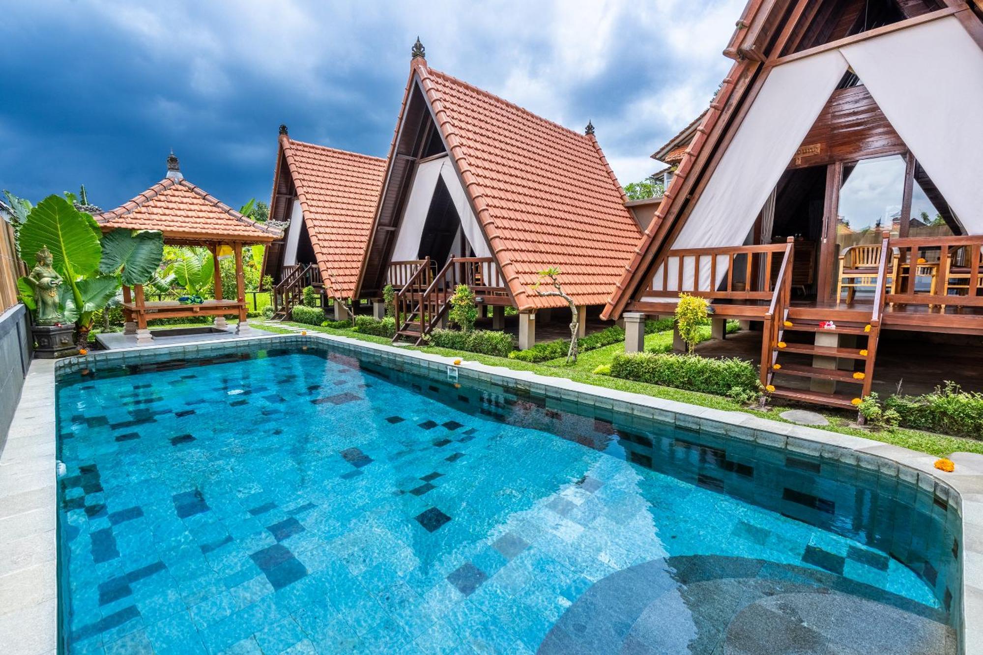 Lumbung Sari Villa Ubud Bagian luar foto