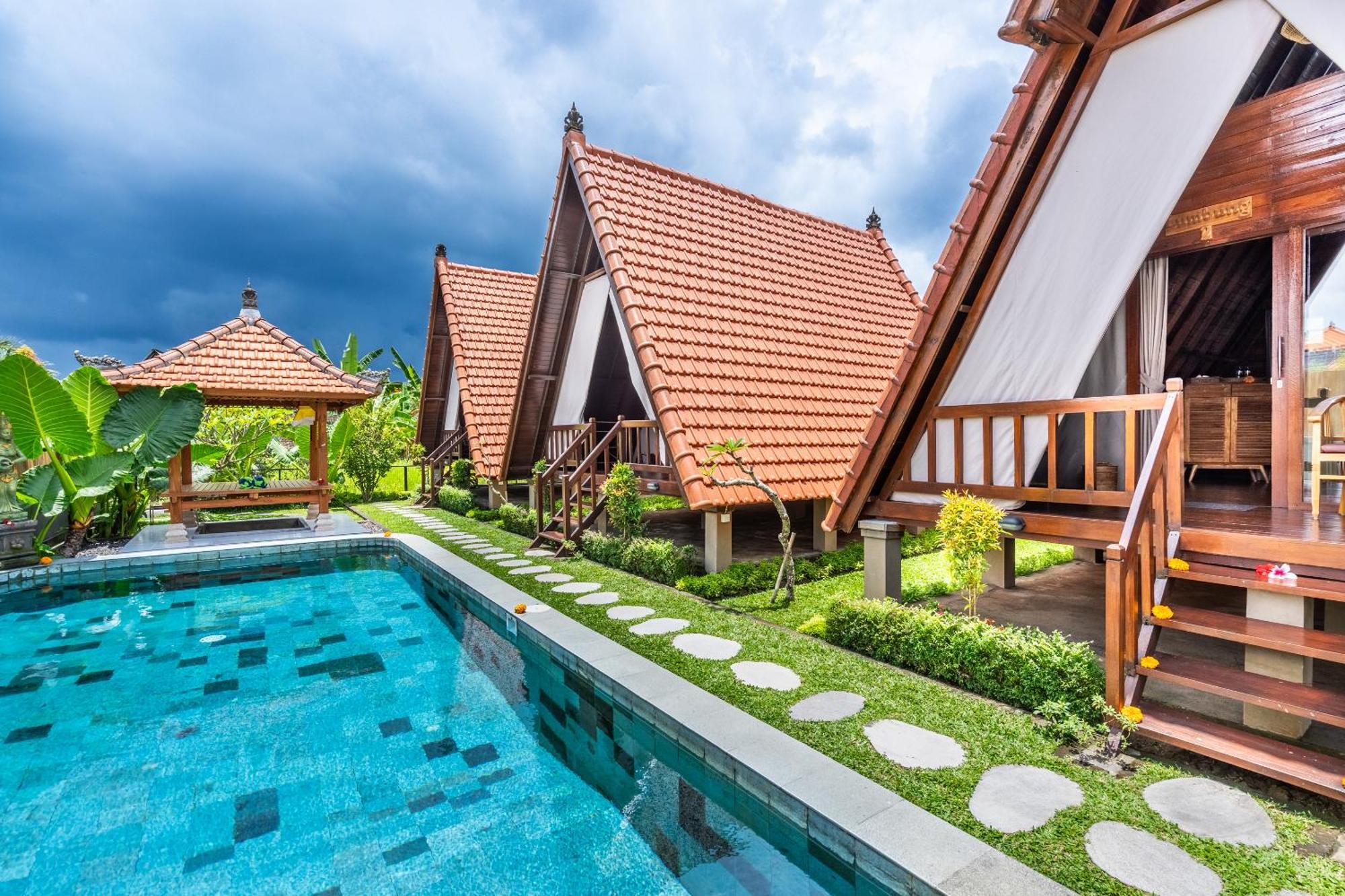 Lumbung Sari Villa Ubud Bagian luar foto