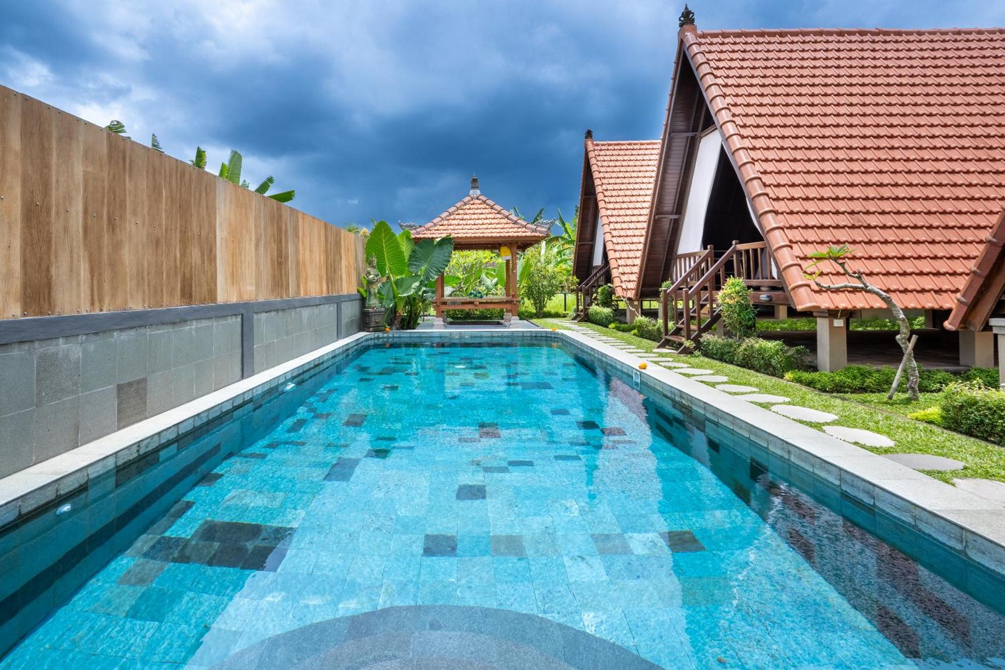 Lumbung Sari Villa Ubud Bagian luar foto